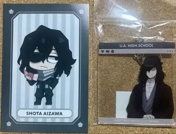 히로아카 아이자와 쇼타 SNS풍 아크릴 키링 SD 캐릭터 꽃놀이 콜라보