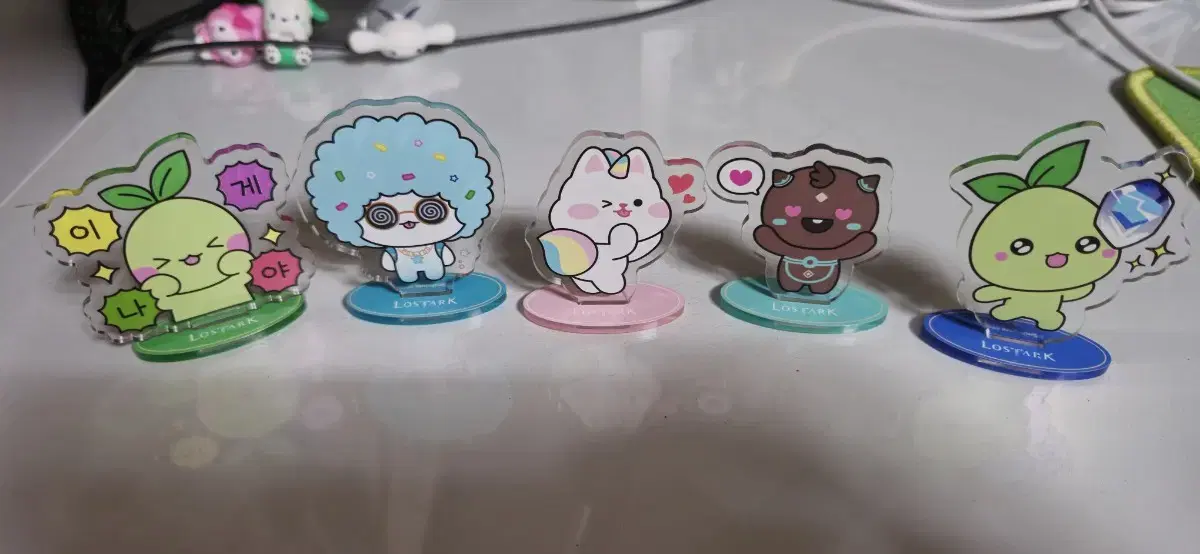 로스트아크 모코코 아크릴 코니 그립톡 모코코 크록스참 모코코 피규어 달력