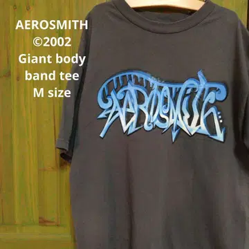에어로스미스 AEROSMITH 밴딩 티셔츠 2002