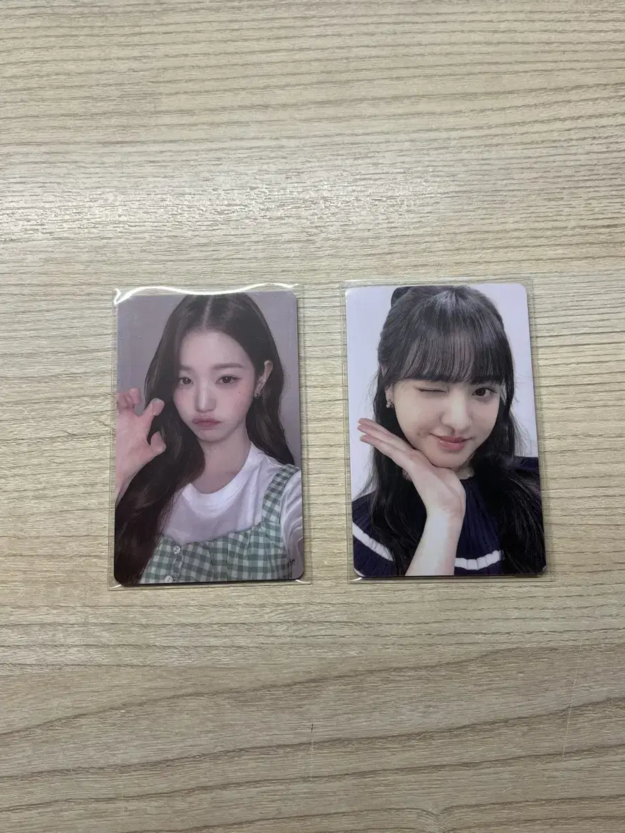 아이브 파파존스 2차 장원영 리즈 포카