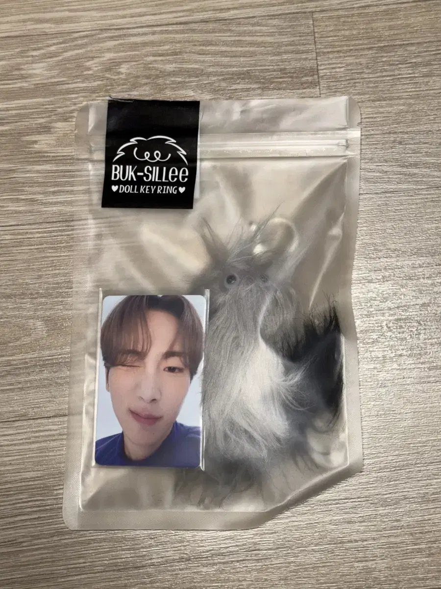 샤이니 키 북실이 키링+포카 세트