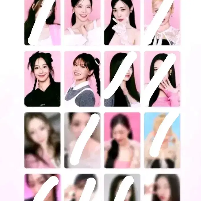 소녀시대 Sm 슴콘 30주년 포츈 스크래치