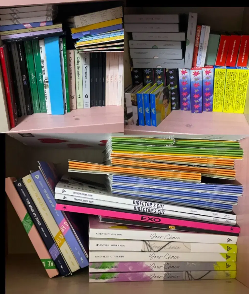 세븐틴 앨범 캐럿반 80장 일괄 대량 양도 키트