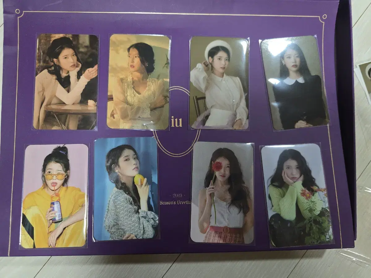 풀구성) 아이유 2019 포카 시그 일괄