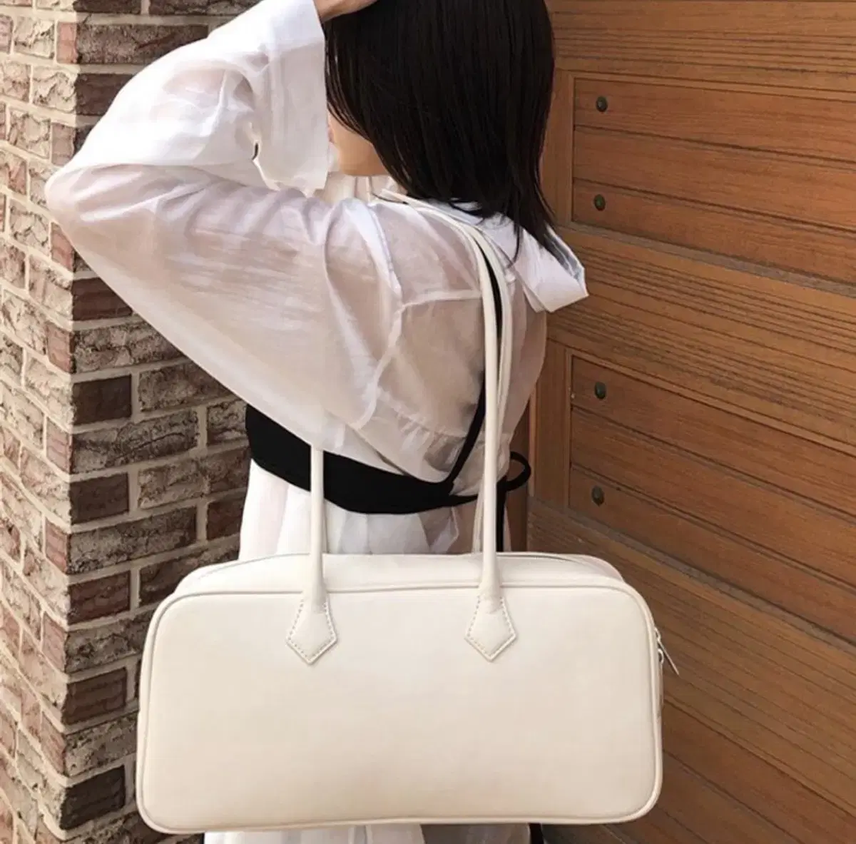 KOI MOOI 코이무이 어반숄더백(Cream Beige)
