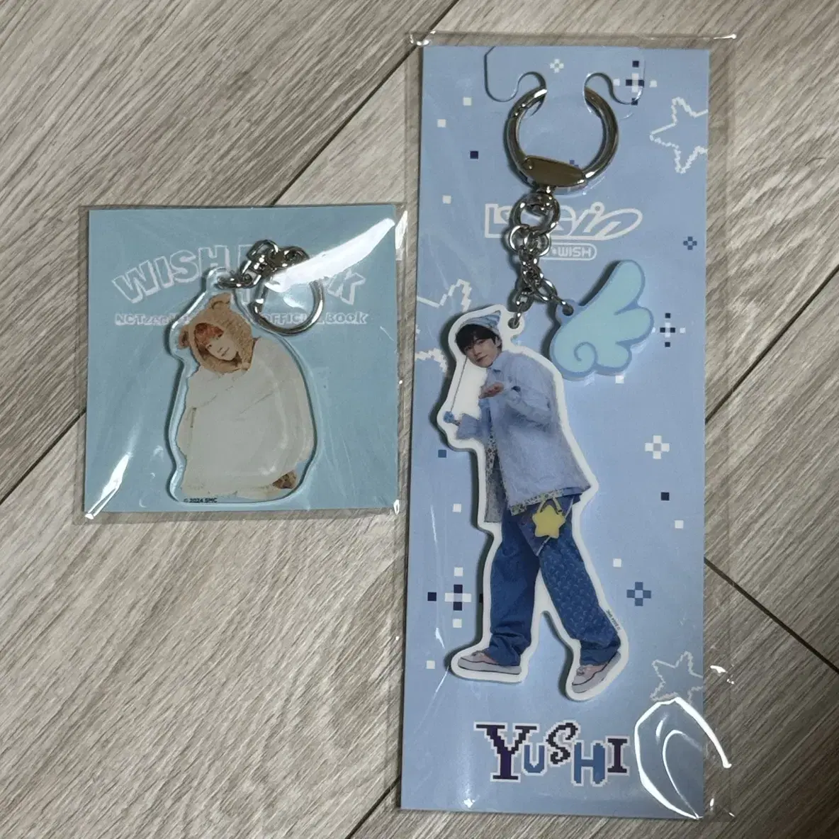 NCT WISH ONE SUMMER WISH WINGS キーリング ユウシ NCT WISH - ONE SUMMER WISH WINGS KEYRING