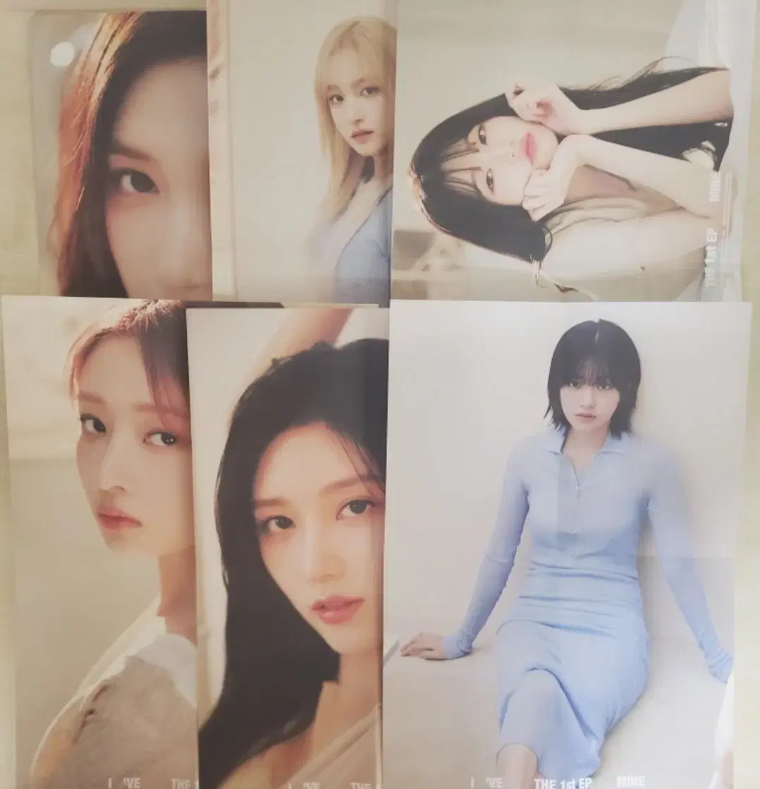 아이브 마인 앨범 구성품 포스터 양도 유진 가을 레이 원영 리즈 이서