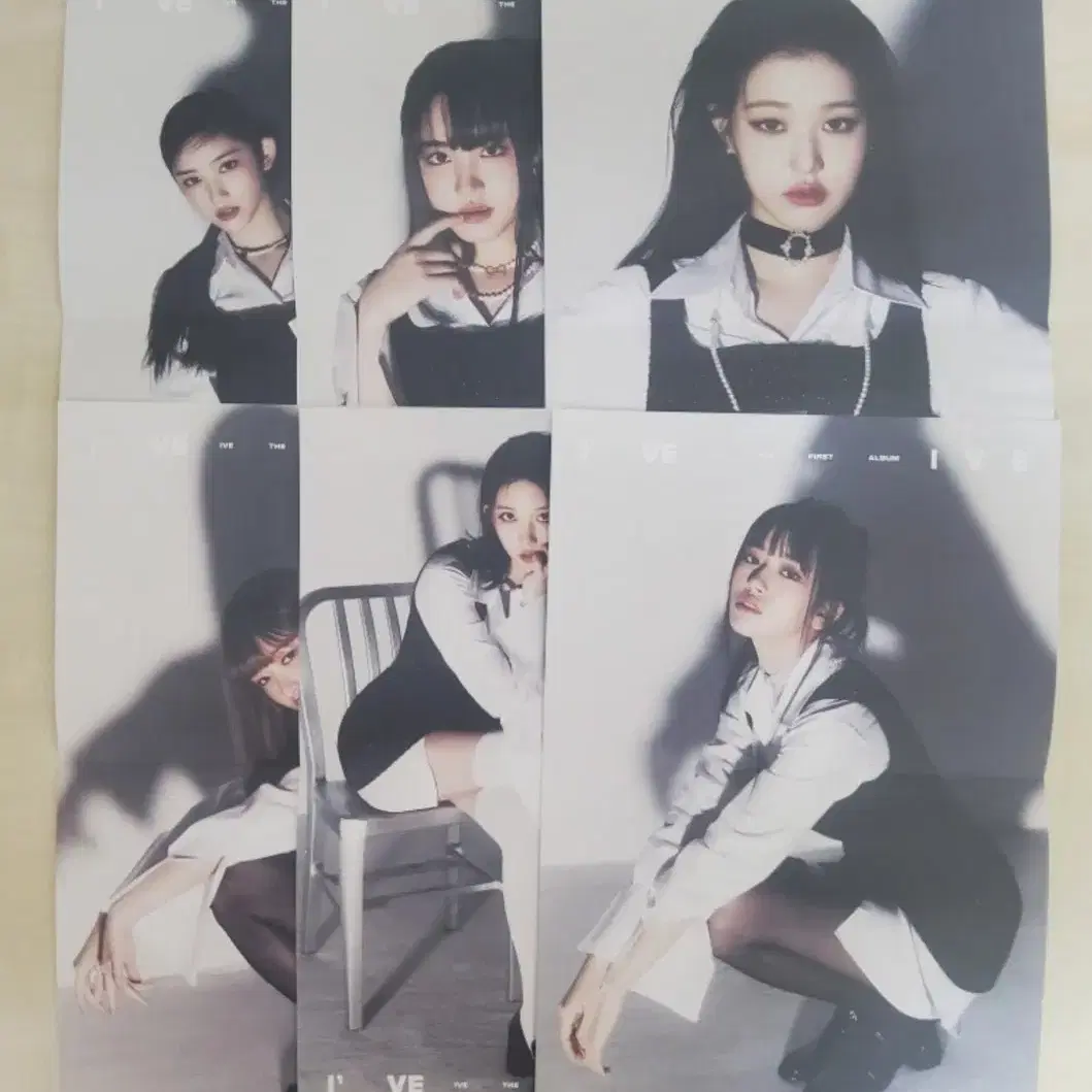 아이브 아이엠 앨범 구성품 포스터 유진 가을 레이 원영 리즈 이서 양도