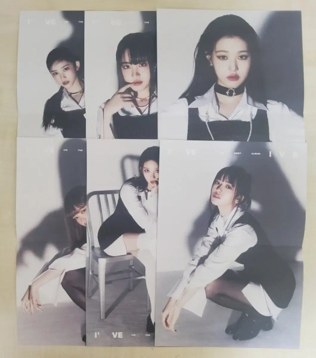 아이브 아이엠 앨범 구성품 포스터 유진 가을 레이 원영 리즈 이서 양도