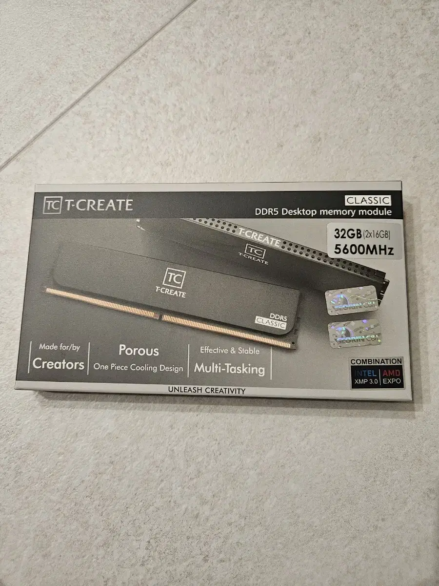 램 32G TEAMGROUP T-CREATE DDR5-5600 CL46