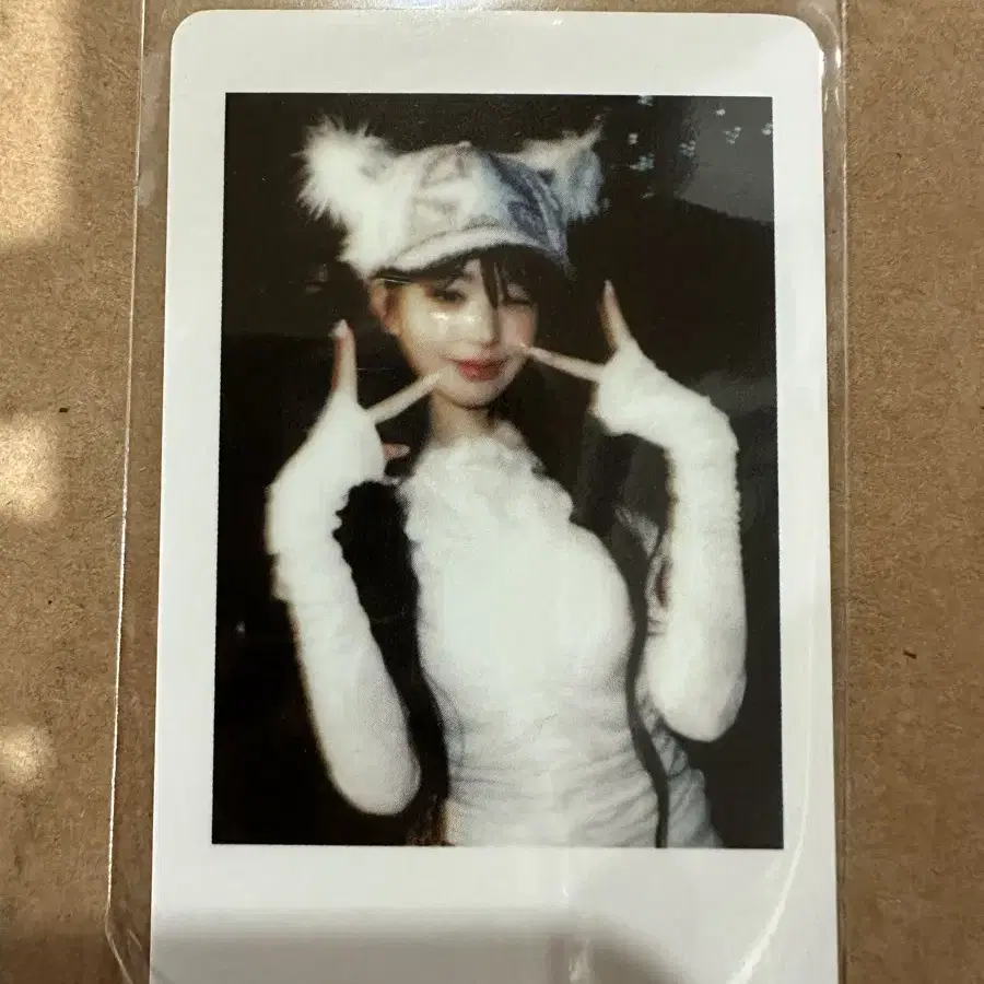 lucky draw ive 장원영 포카 위드뮤
