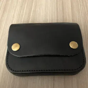 숏트랙 가죽 코인 케이스