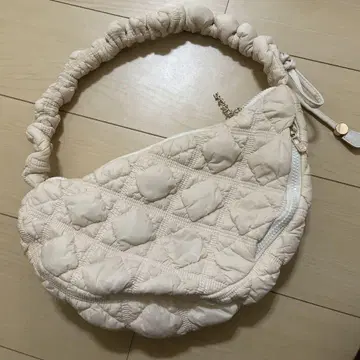 CARLYN 숄더백 퀼팅백 아이보리