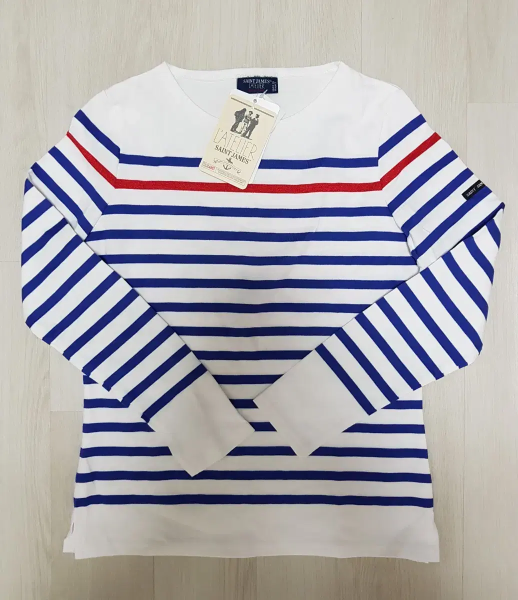 [New Product_Genuine] Saint James Navel Women's Long-Sleeved T-Shirt T36