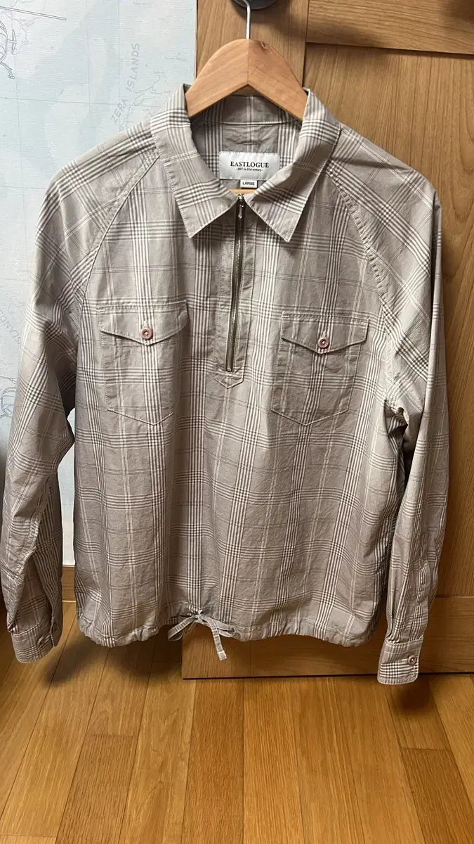 Eastlog Check Half-Zip Shirt