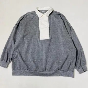 E.TAUTZ SAVILE ROW 오버 사이즈 럭비 스웨트 셔츠