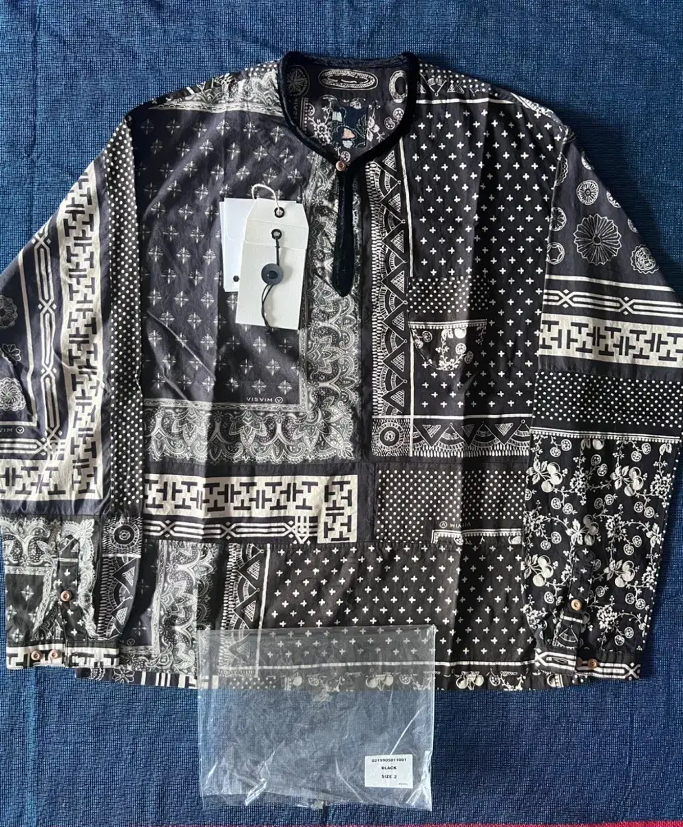 [2]비즈빔19SS ICT Tunic P.O. 튜닉 풀오버 반다나 셔츠