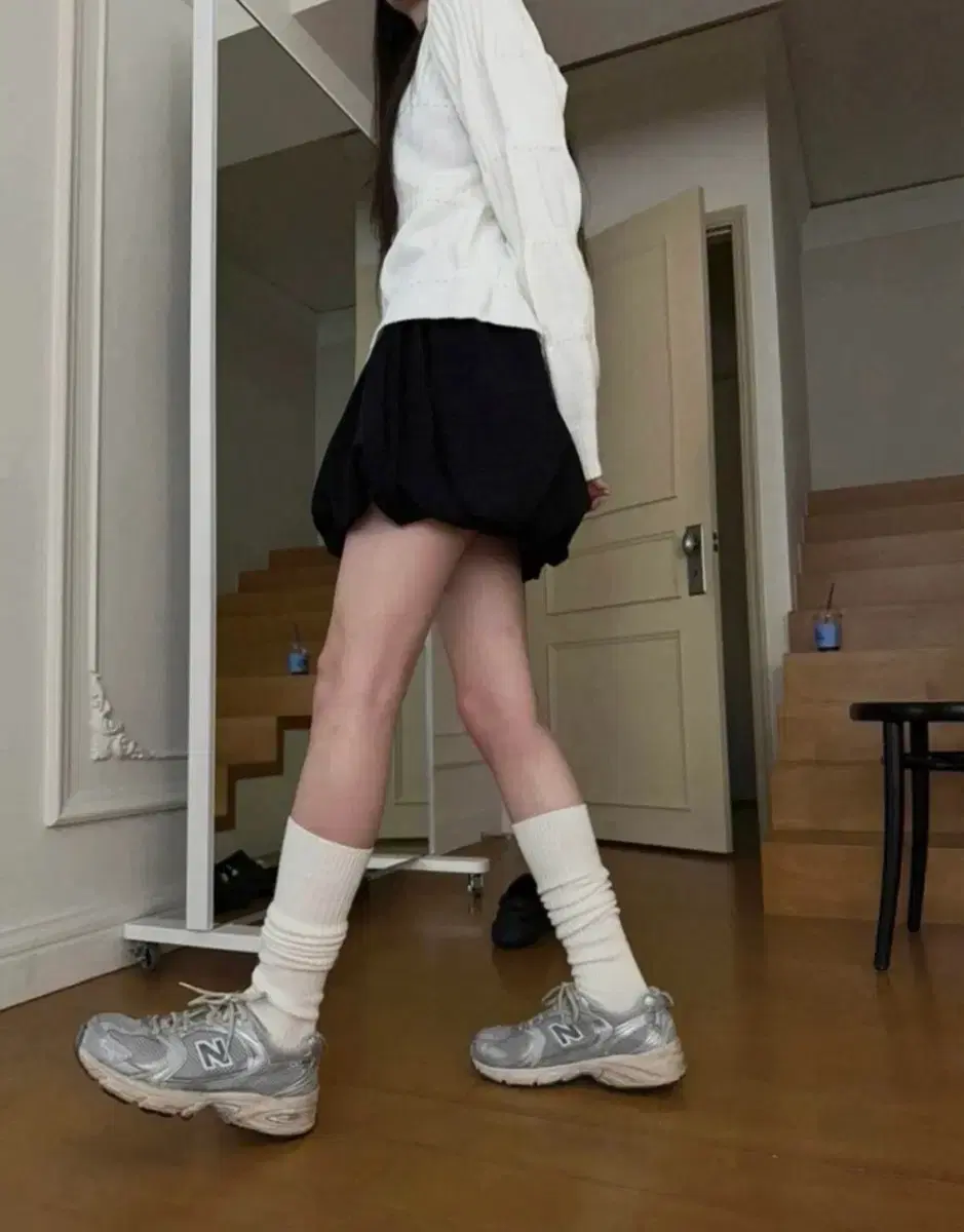 사토미라디오볼륨밴딩스커트/사토미라디오스커트/사토미라디오치마/미스치프/시눈