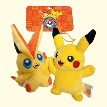 포켓몬 센터 도호쿠 하이 터치 마스코트 피카츄 & 비쿠티니