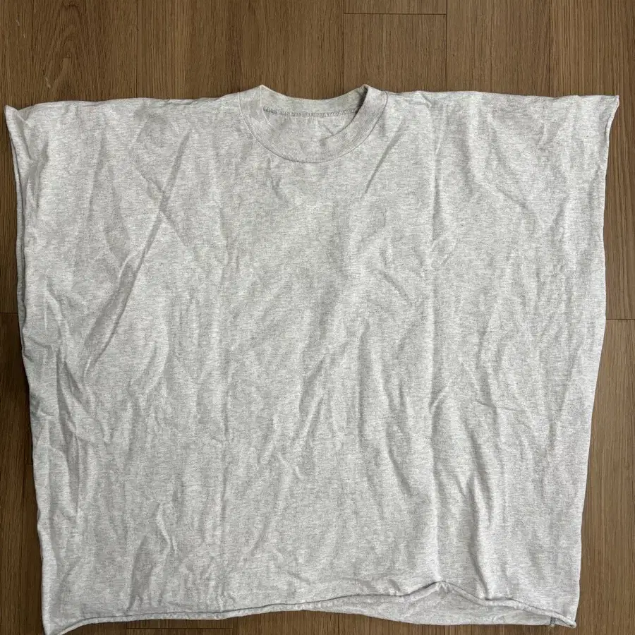 이지 박스티 멜란지그레이 2size