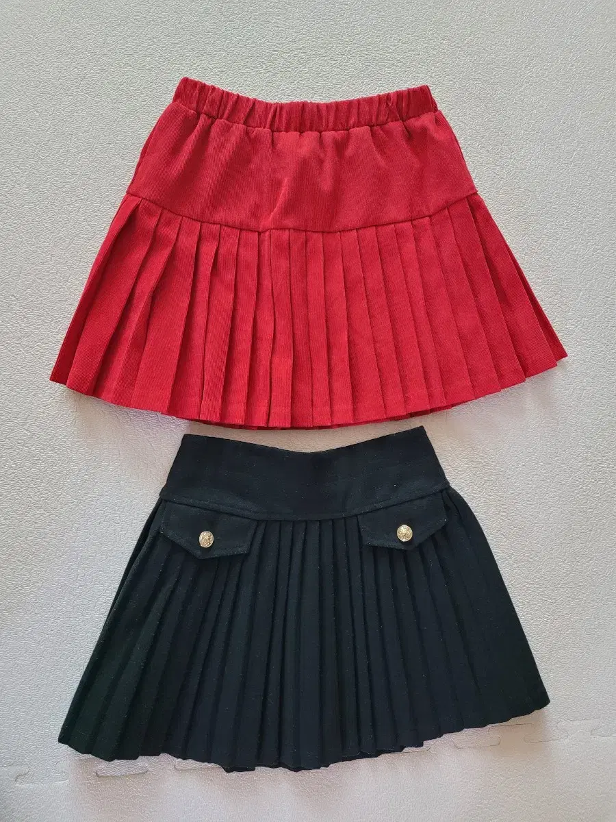 Junior skirt 150 size 140 size Selden pleated skirt Ilodilo skirt Girls' skirt