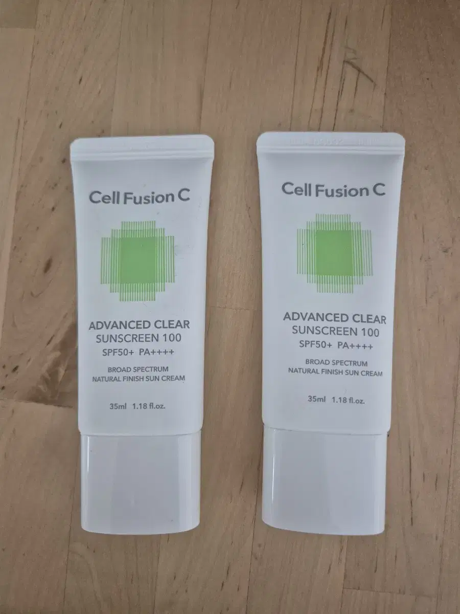 새상품 셀퓨전씨 어드밴스드 클리어 선스크린 선크림 70ml
