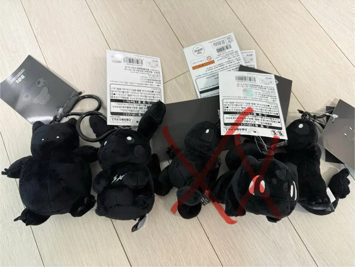 포켓몬x프라그먼트 키링인형(피카츄, 잠만보, 파이리)