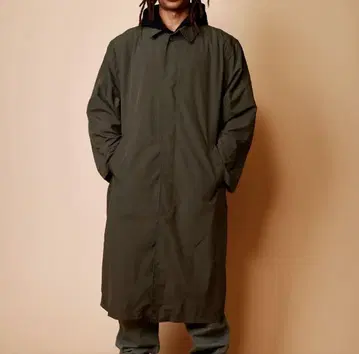 BURLAP OUTFITTER 올웨더 롱 코트 올리브