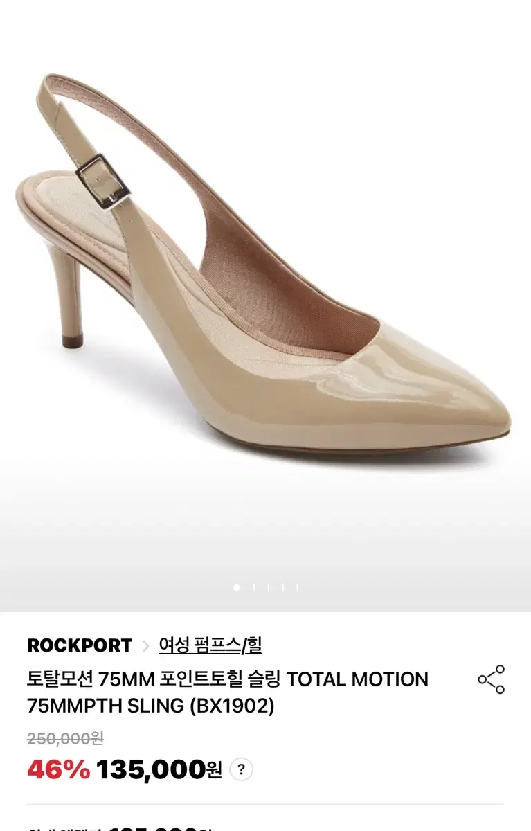 (Final Price Drop) Rockport Semi Slingback 240