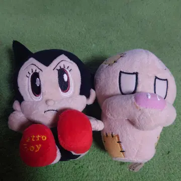 철완 아톰 '아스트로 보이' 봉제 인형. 미사용