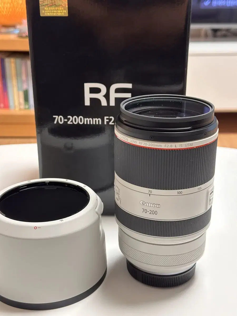캐논 rf70-200L 신품급 팔아요
