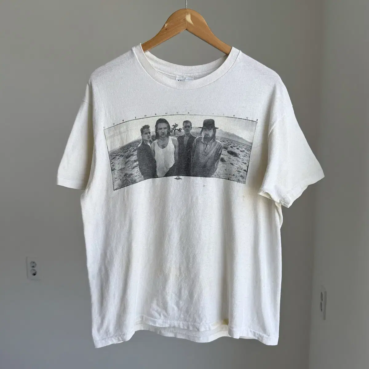 U2 유투 1987s 빈티지 투어 티셔츠