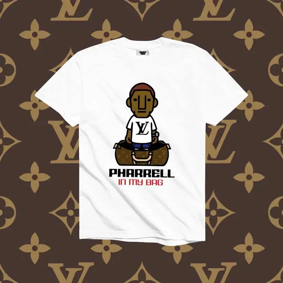 [XL] 퍼렐 x MARKET NERDY FRENCH 티셔츠
