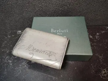 초레어 상품 BERLUTI 인부아 명함지갑 캘리그래피