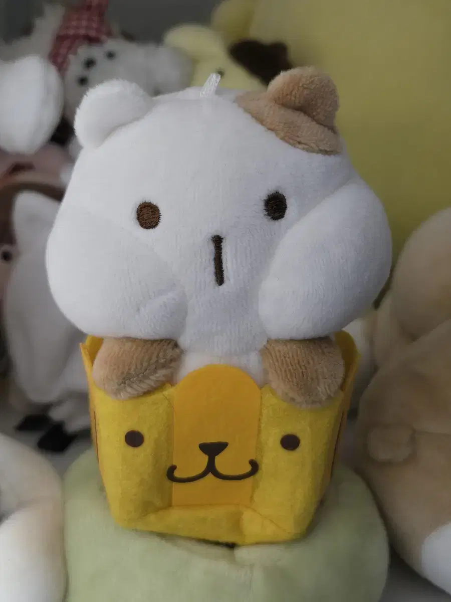 산리오 폼폼푸린 머핀 제과제빵 인형 누이