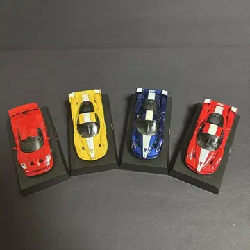 1/64 Ferrari 미니카 컬렉션 4 4대 세트