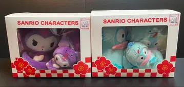 아베일 산리오 캐릭터즈 복주머니 3종 세트 한교동 쿠로미