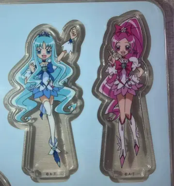 프리큐어 전 한정판 아크릴 디오라마 큐어 블라썸 큐어 마린 비둘기 프리