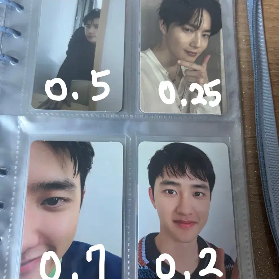EXO 엑소 백현 카이 세훈 시우민 수호 디오 포카 양도합니당