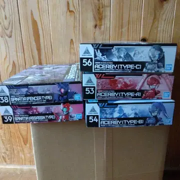 반다이 30MM 아체루비와 스피나티아 5체 세트