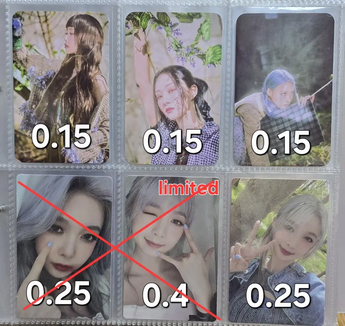 Dreamcatcher Bon Voyage jiu sua siyeon dami poca Photocard