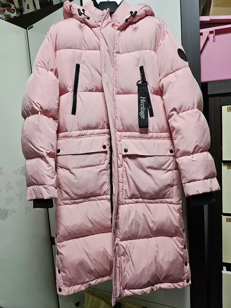 남녀공용 롱 패딩