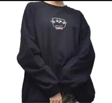 드럭스토어즈 모프마눌 고양이 귀여운 블랙 자수