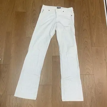 ARMANI 스트레이트 화이트 데님