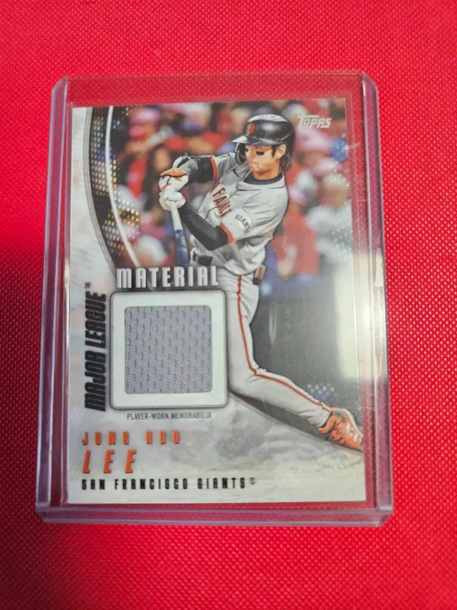 이정후 2025 Topps 저지 카드