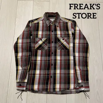 FREAK'S STORE 프릭스 스토어 유니온 티켓 헤비 플란넬 셔츠