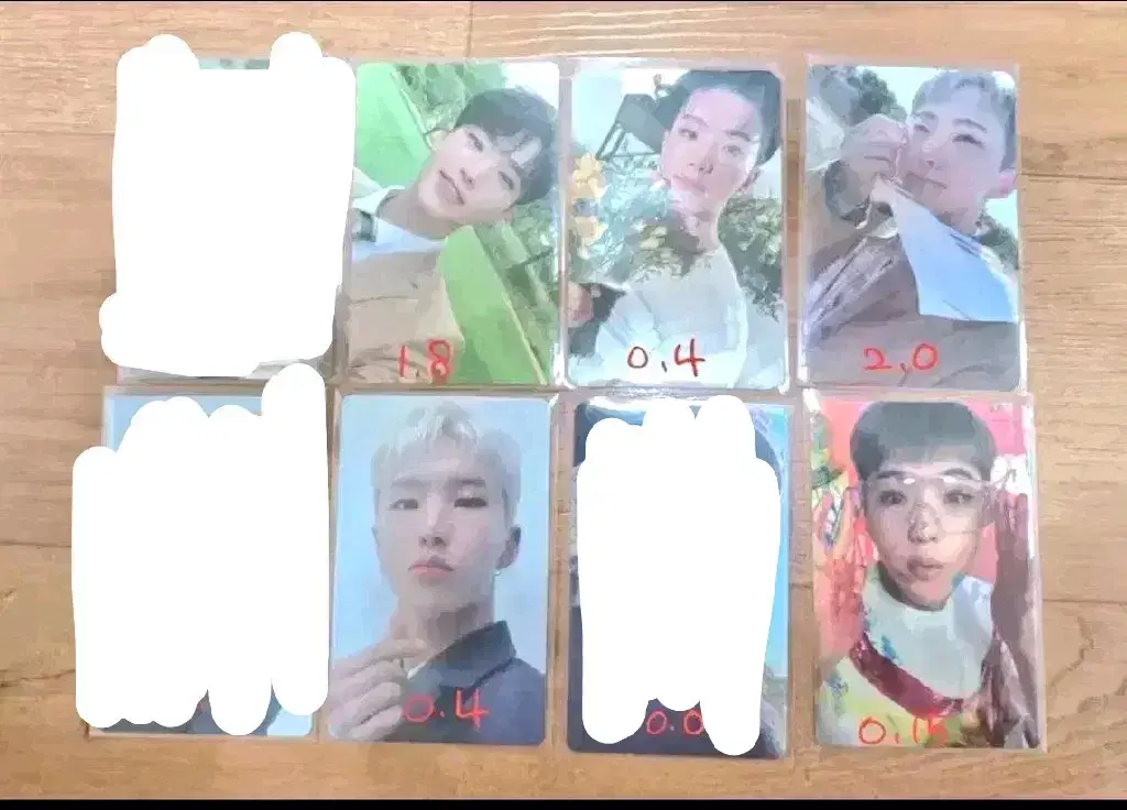 세븐틴 호시 원우 도겸 디에잇 포카 판매 처분