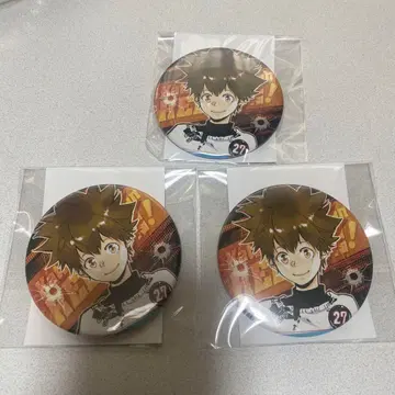 가정교사 히트맨 리본 사와다 츠나요시 캔뱃지 아마노 아키라 전시회 리본