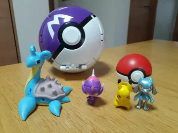 포켓몬 몬콜레 라프라스 피카츄 리오르 베베노무 마스터 뮤투