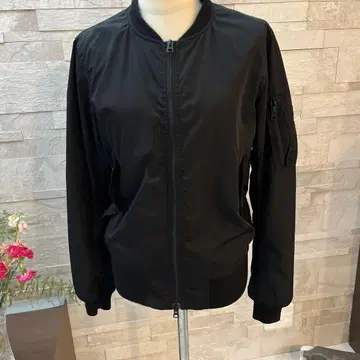 알파 인더스트리 EDWIN 플라이트 자켓 MA1 블랙 여성용 S